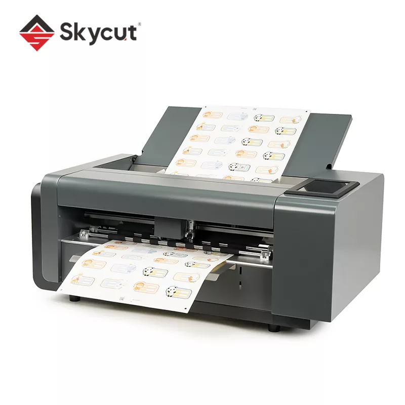 Plotter de corte automático alimentado por folhas